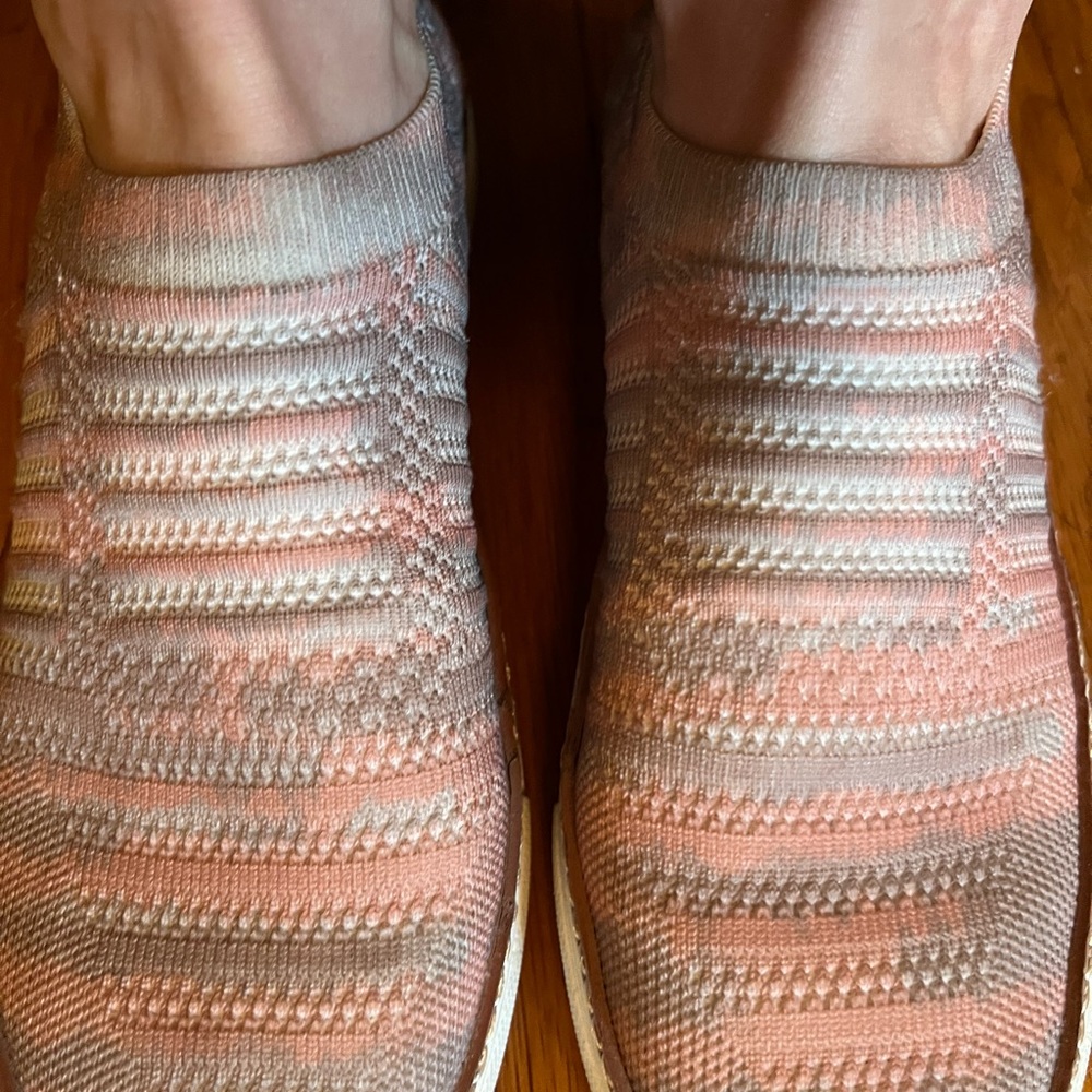 Vince Camuto Striped Knit Slip-On Shoes